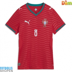 Billiga Portugal Bruno Fernandes #8 Hemmatröja Dam VM 2026 Kortärmad